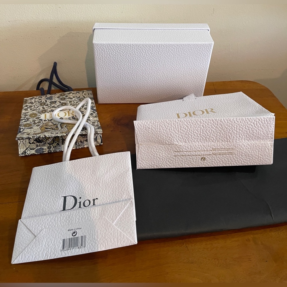 Dior 4 Dior Bags and One White Box